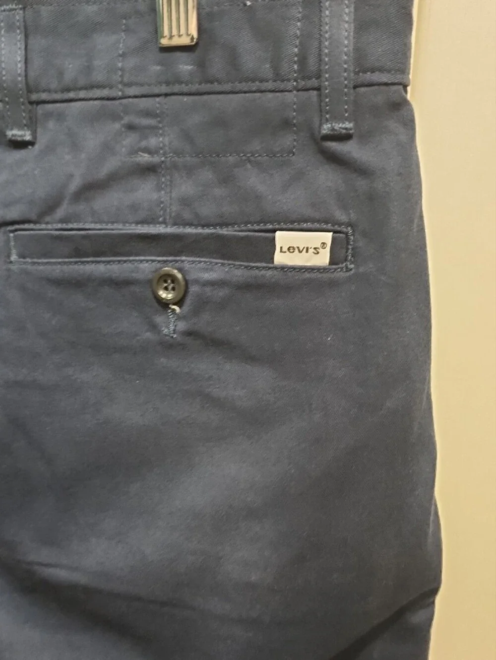 Levi's Men's Navy Stretch Chino Jogger Pants 33X30